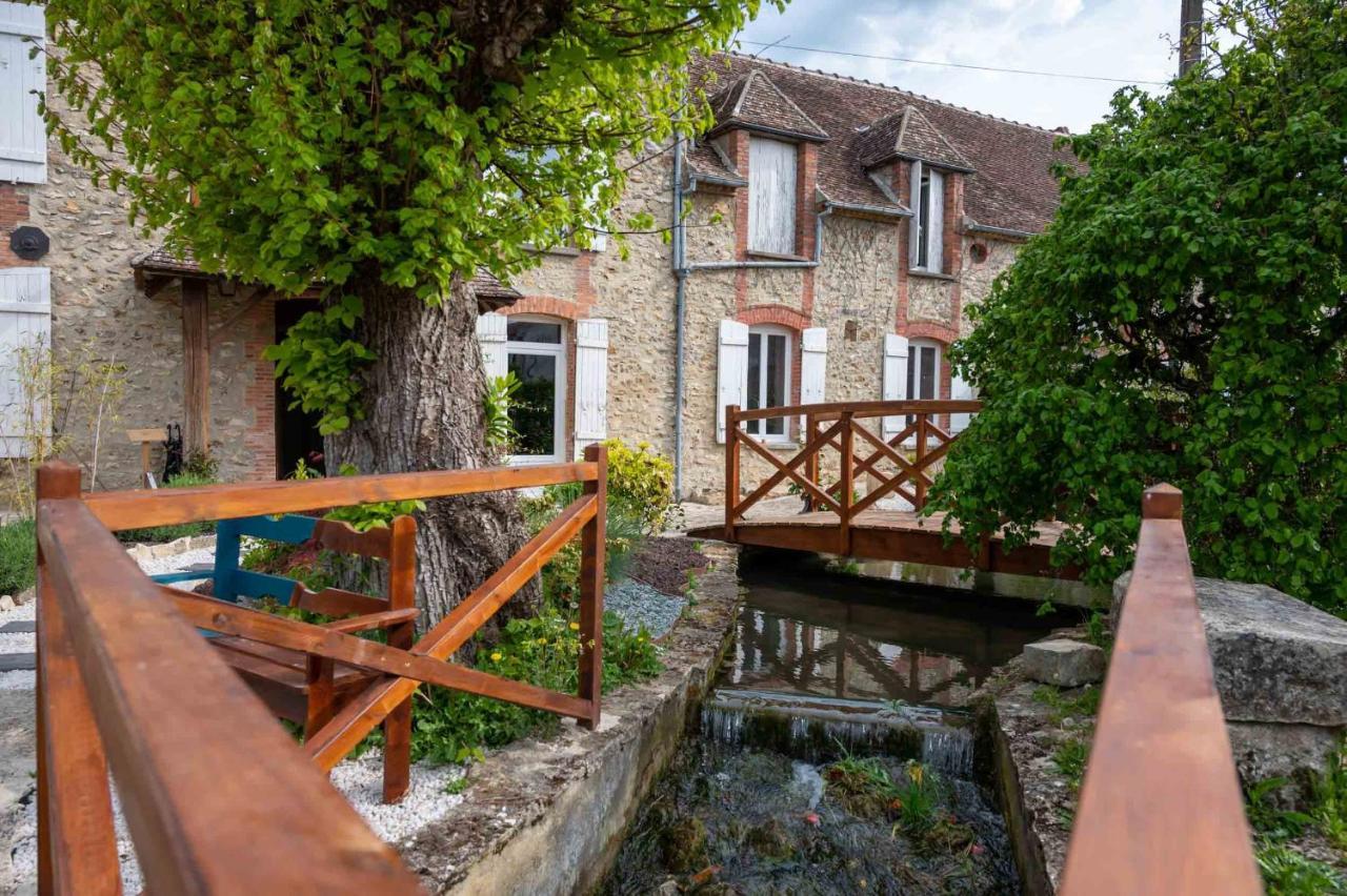 Le Moulin De Cutesson O Dela Du M Bed & Breakfast Villenauxe ภายนอก รูปภาพ